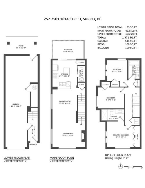 257-2501 161a St, Surrey, BC, V3Z7Y6 | Card Image