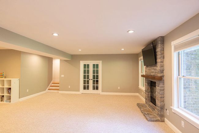 Family room in full basement. | Image 64
