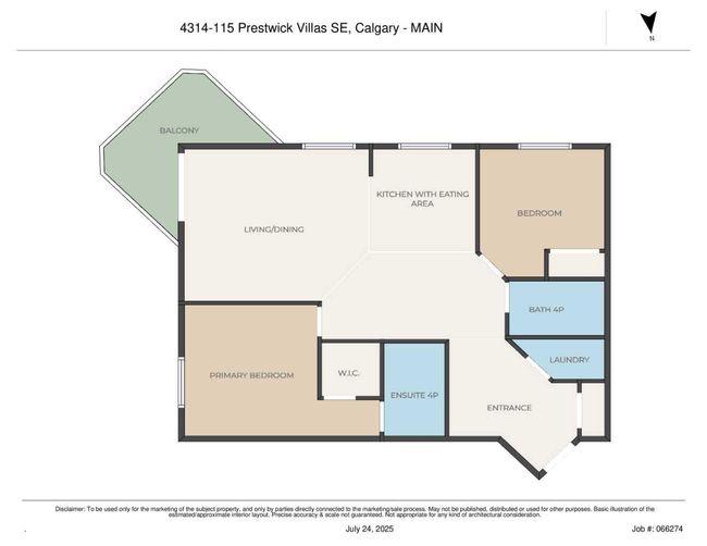 4314 - 115 Prestwick Villas Se, Condo with 2 bedrooms, 2 bathrooms and 1 parking in Calgary AB | Image 24