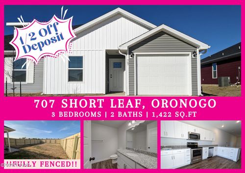 707 Short Leaf Ln, Oronogo, MO, 64855-6001 | Card Image
