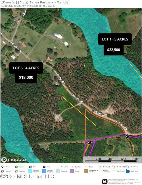 Lot 2 Skyline Road, Meridian, MS, 39301 | Card Image