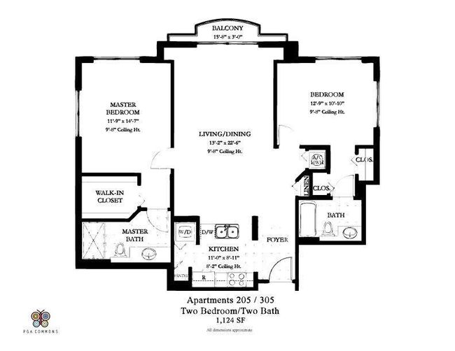 APT-205 - 4520 Pga Blvd, Condo with 2 bedrooms, 2 bathrooms and null parking in Palm Beach Gardens FL | Image 15