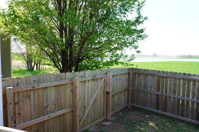 Sturdy gate on this incredible privacy fence. | Image 37