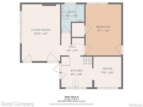 274 E Oakridge St, Ferndale, MI, 48220-1398 | Card Image