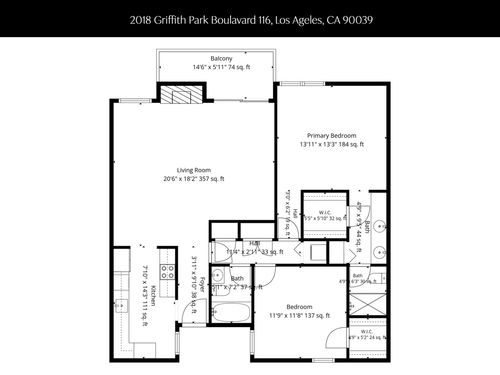 116-2018 Griffith Park Blvd, LOS ANGELES, CA, 90026 | Card Image
