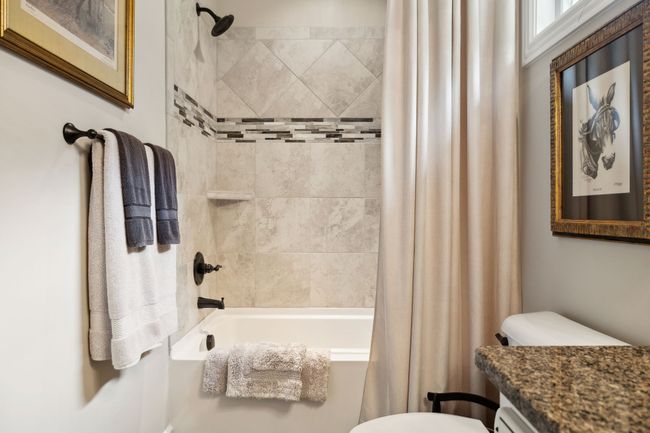 First Floor Guest Bath / Shower tub surround. 9 ft ceilings. | Image 37