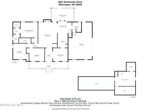 4901 Northeaster Dr, Wilmington, NC, 28409-8954 | Card Image