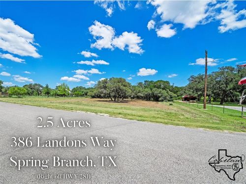 386 Landons Way, Spring Branch, TX, 78070-4941 | Card Image