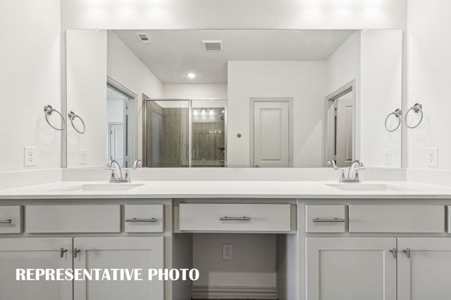 Plenty of room for two in this spacious owner's bath. REPRESENTATIVE PHOTO | Image 13