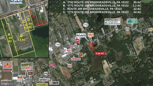 1762 Route 209, Brodheadsville, PA, 18322-7814 | Card Image