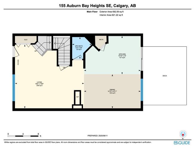 155 Auburn Bay Heights Se, House other with 4 bedrooms, 4 bathrooms and 2 parking in Calgary AB | Image 43