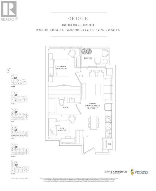 910-250 Lawrence Ave W, Toronto, ON, M5M1B2 | Card Image