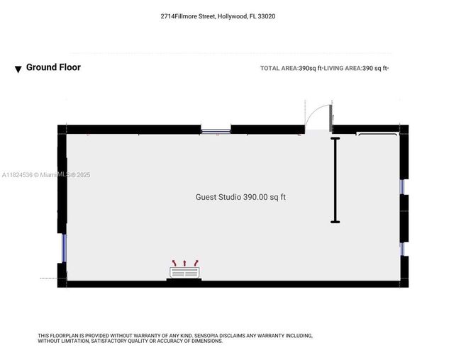 2714 Fillmore St, House other with 2 bedrooms, 1 bathrooms and null parking in Hollywood FL | Image 25