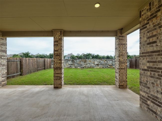 Large covered patio - private yard with no neighbors behind you | Image 33