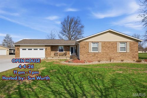 12801 Sarah Dr, Highland, IL, 62249-2850 | Card Image