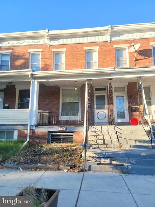 2226 Walbrook Ave, BALTIMORE, MD, 21216-3222 | Card Image