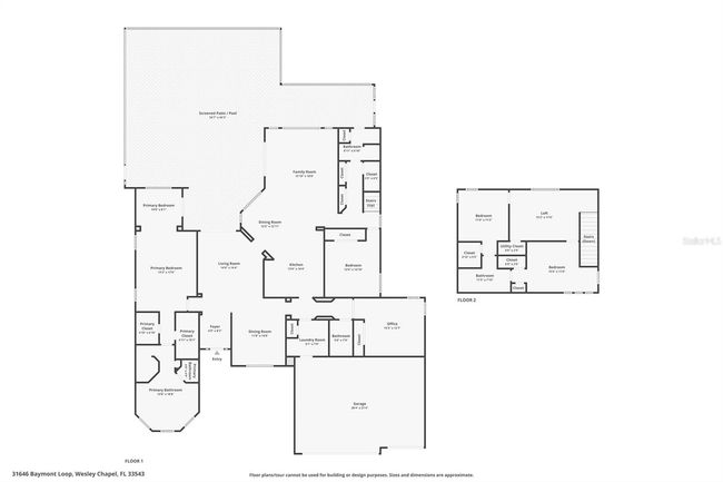 31646 Baymont Loop, House other with 5 bedrooms, 4 bathrooms and null parking in WESLEY CHAPEL FL | Image 100