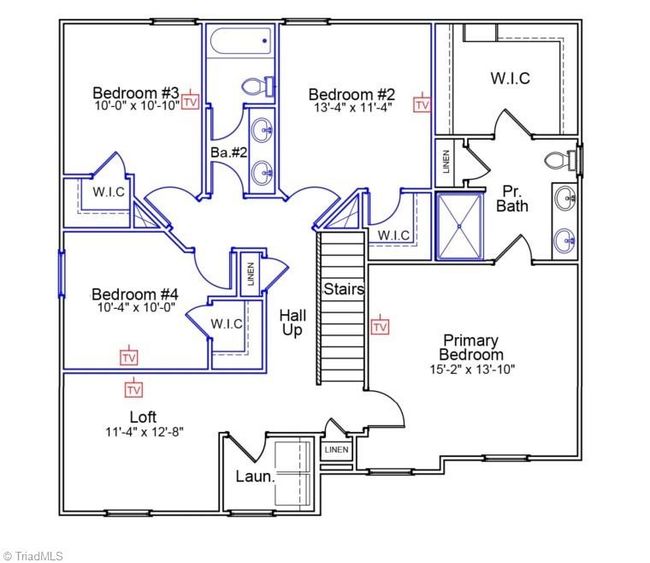 7554 Buckhaven Forest Dr, House other with 4 bedrooms, 2 bathrooms and null parking in Kernersville NC | Image 4