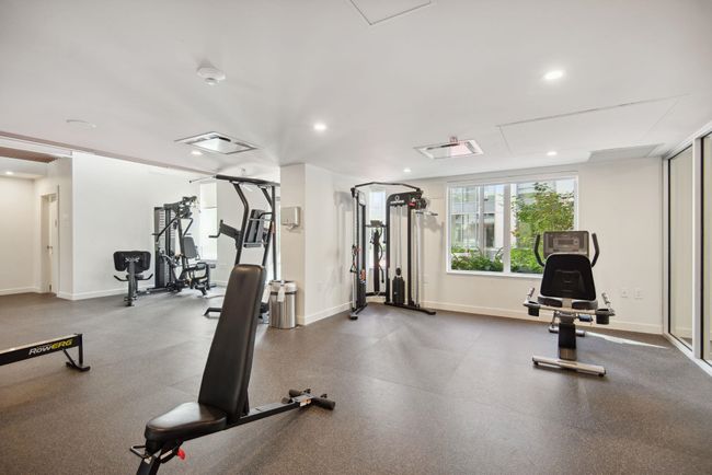 Gym with baseboards and recessed lighting | Image 23