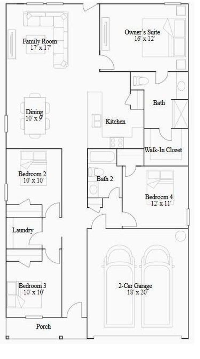 5214 Reddrum Dr, House other with 4 bedrooms, 2 bathrooms and 2 parking in Baytown TX | Image 12