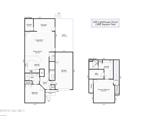 109 Lighthouse Dr, Carolina Beach, NC, 28428-4724 | Card Image