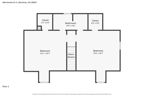 446 Amelia Dr E, Martinez, GA, 30907-9378 | Card Image
