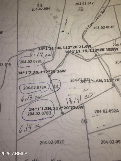 lot-44-xxx Cow Creek Rd, Morristown, AZ, 85342-9824 | Card Image