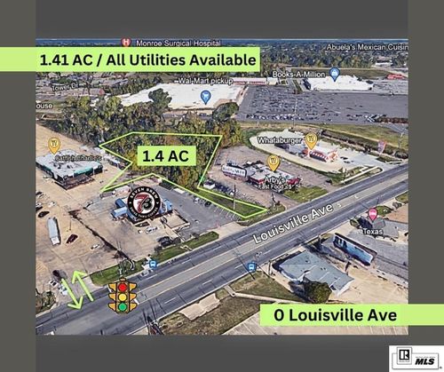 0 Louisville Avenue, Monroe, LA, 71201 | Card Image