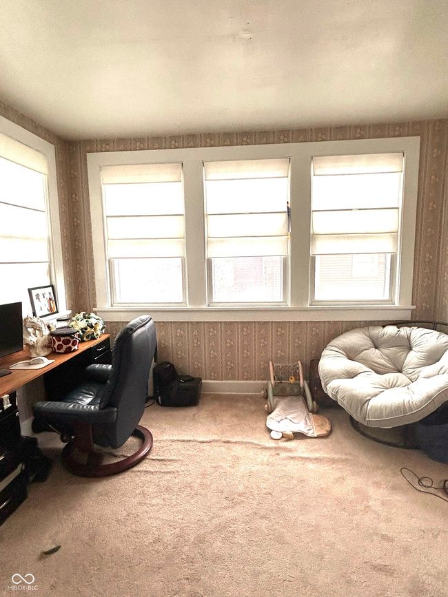 4th Bedroom used as Sitting Room off Master Bedroom featuring carpet flooring | Image 27