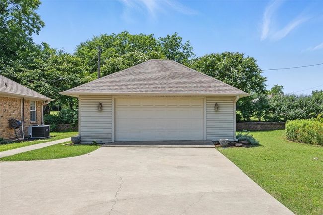 Detached garage featuring central AC | Image 28