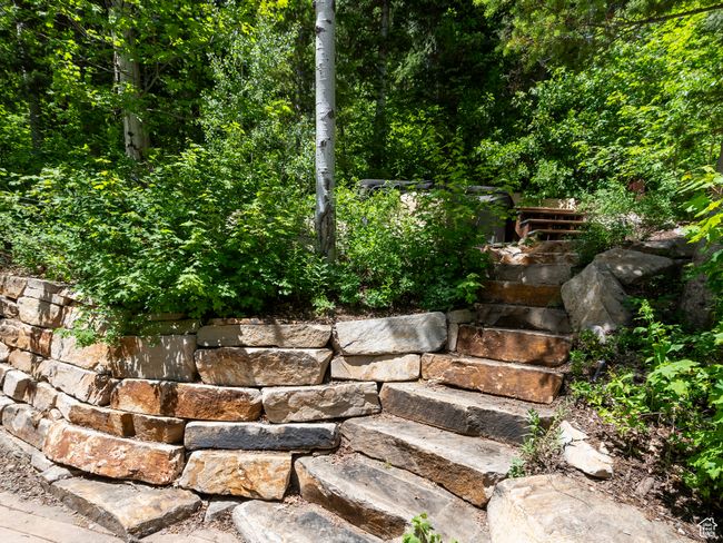 View of yard with stairway | Image 20