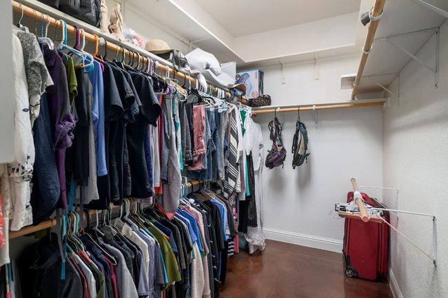 Walk-in closet in primary bathroom. | Image 21