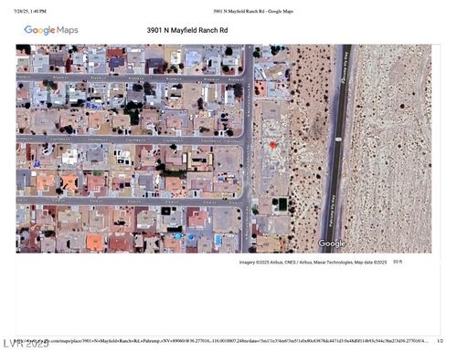 3901 N Mayfield Ranch Rd, Pahrump, NV, 89060-2671 | Card Image