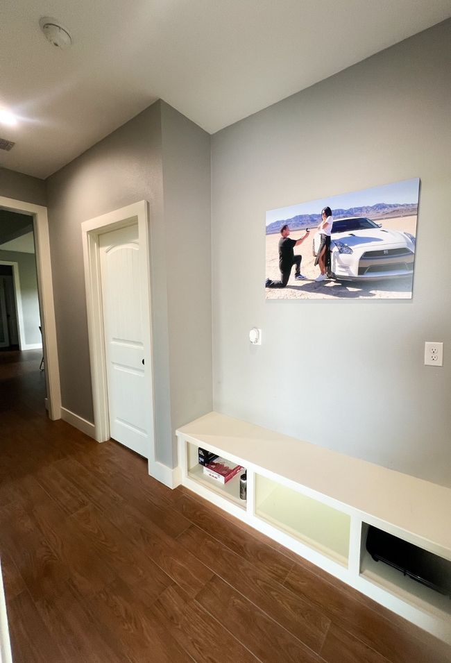 Mudroom with dark wood-type flooring | Image 22