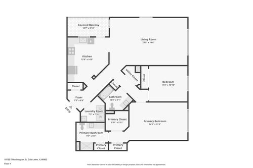 apt-406-10720 S Washington St, Oak Lawn, IL, 60453-6346 | Card Image