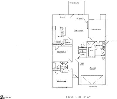 LOT-119 - 304 Talbert Trail, House other with 3 bedrooms, 2 bathrooms and 2 parking in Landrum SC | Image 3