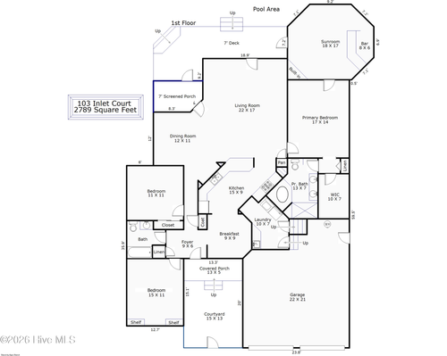 103 Inlet Ct, Hampstead, NC, 28443-2558 | Card Image