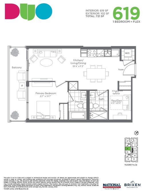 2607-260 Malta Ave, Brampton, ON, L6Y6H8 | Card Image