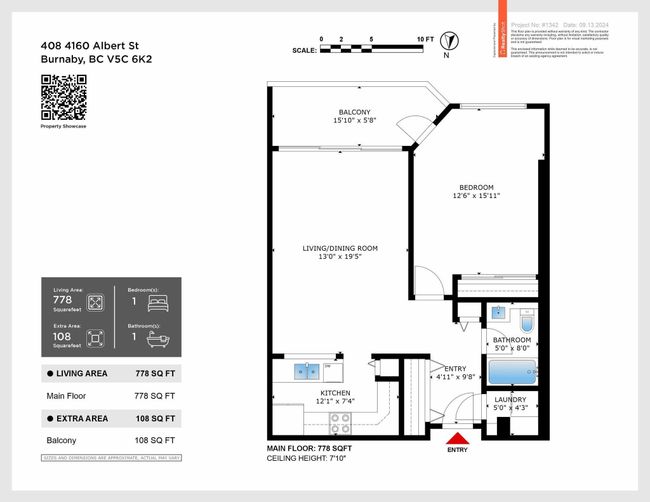 408 - 4160 Albert St, Condo with 1 bedrooms, 1 bathrooms and 1 parking in Burnaby BC | Image 29