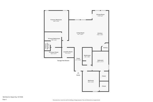 166 Vitex Dr, Royse City, TX, 75189-6537 | Card Image