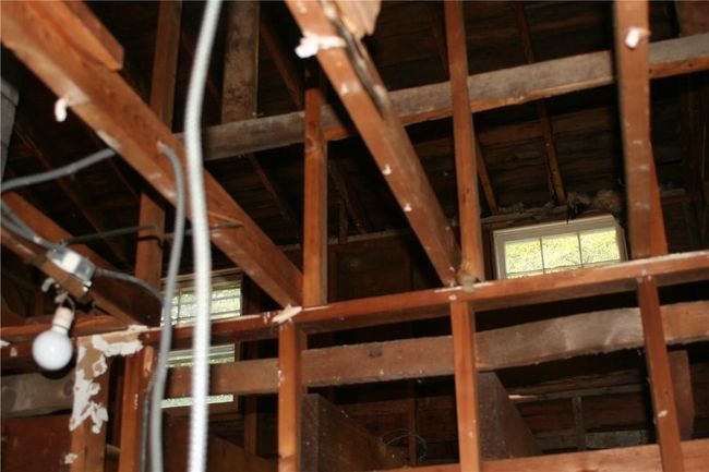 View of unfinished attic | Image 20
