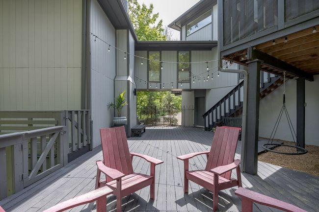 Two interconnected buildings. One Dream. Endless possibilities to think about while lounging on your relaxing deck. | Image 47