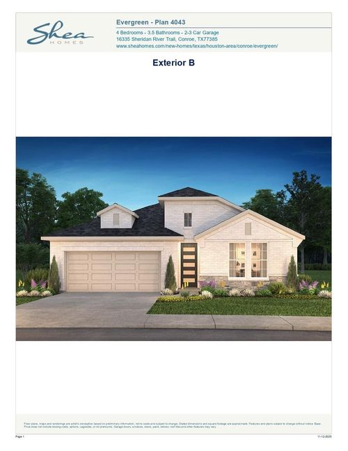 15975 Mahogany Mist Dr, Conroe, TX, 77302-0005 | Card Image