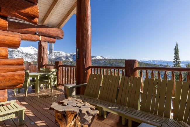 Covered deck area with views east and southeast. | Image 66