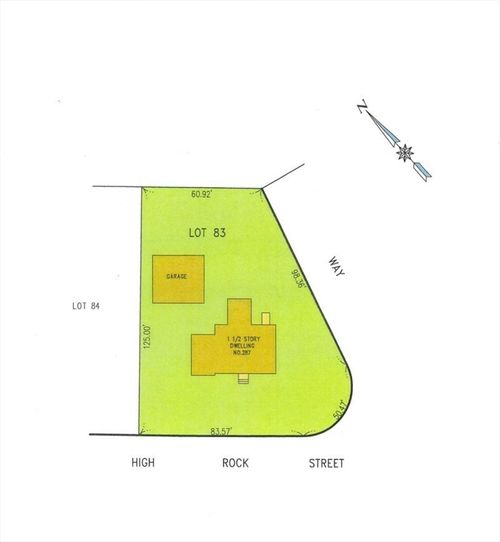 287 High Rock St, Needham, MA, 02492-2143 | Card Image