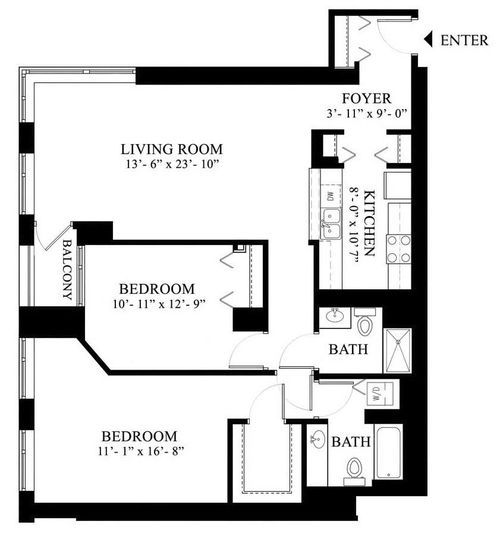 apt-4007-345 N La Salle Dr, Chicago, IL, 60654-6384 | Card Image