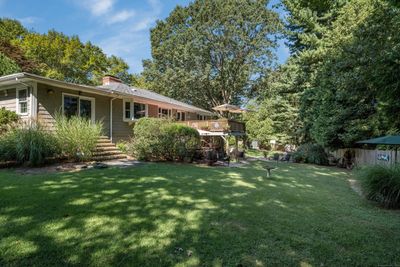 Manicured Rear Yard with Brick &amp; Blue Stone Patio's | Image 3