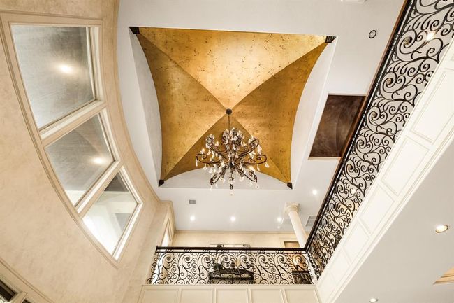 alcove ceiling with gold leaf | Image 14