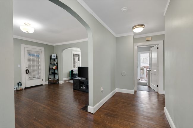 2 bedroom hallway and living room | Image 4