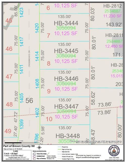 1408 Crossroads Drive, HOBART, WI, 54115 | Card Image